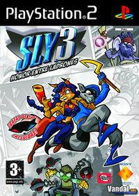 Portada oficial de Sly 3 para PS2