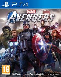 Portada oficial de Marvel's Avengers para PS4