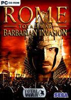 Portada oficial de de Rome: Total War Barbarian Invasion para PC