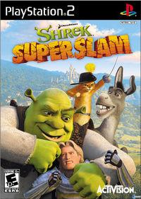 Portada oficial de Shrek Superslam para PS2