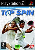 Portada oficial de de Top Spin para PS2