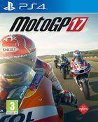 Portada oficial de de MotoGP 17 para PS4