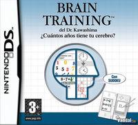 Portada oficial de Brain Training para NDS