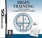 Portada oficial de de Brain Training para NDS