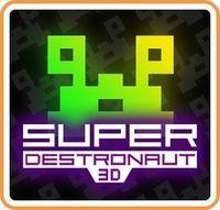 Portada oficial de Super Destronaut 3D eShop para Nintendo 3DS