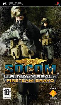 Portada oficial de SOCOM: U.S. Navy Seals Fireteam Bravo para PSP