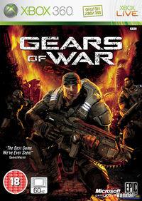 Portada oficial de Gears of War para Xbox 360