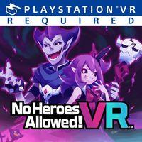 Portada oficial de No Heroes Allowed! para PS4