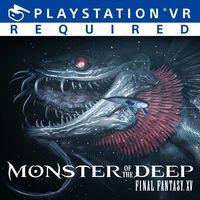 Portada oficial de Monster of the Deep: Final Fantasy XV para PS4