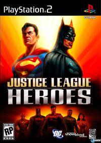 Portada oficial de Justice League Heroes para PS2