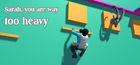 Portada oficial de de Sarah, you are way too heavy para PC