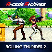 Portada oficial de Arcade Archives Rolling Thunder 2 para PS4