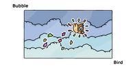 Portada oficial de Bubble Bird para Switch