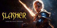 Portada oficial de Slasher - Sword RPG Impact Simulator para Switch