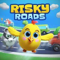 Portada oficial de Risky Roads para PS5