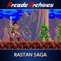 Portada oficial de Arcade Archives RASTAN SAGA para PS4