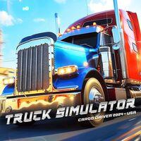 Portada oficial de Truck Simulator Cargo Driver 2024 - USA para PS4