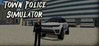 Portada oficial de Town Police Simulator para PC