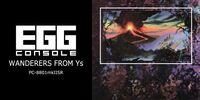 Portada oficial de EGGCONSOLE WANDERERS FROM Ys PC-8801mkIISR para Switch