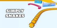 Portada oficial de Simply Snakes para Switch