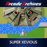 Portada oficial de Arcade Archives SUPER XEVIOUS para PS4