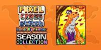 Portada oficial de Pixel Cross Stitch Color by Number Seasons Collection para Switch