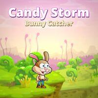 Portada oficial de Candy Storm Bunny Catcher para PS5