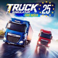 Portada oficial de Truck Simulator 25: Euro Driver para PS4