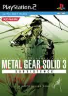 Portada oficial de de Metal Gear Solid 3: Subsistence para PS2