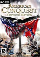 Portada oficial de de American Conquest: Divided Nation para PC