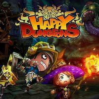 Portada oficial de Happy Dungeons para PS4