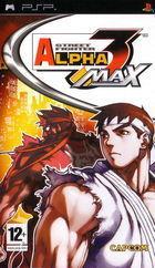 Portada oficial de de Street Fighter Alpha 3 Max para PSP