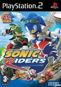 Portada oficial de Sonic Riders para PS2