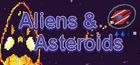Portada oficial de de Aliens & Asteroids para PC