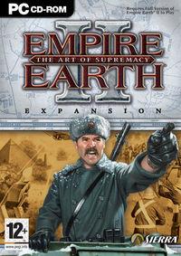Portada oficial de Empire Earth 2: The Art of Supremacy para PC