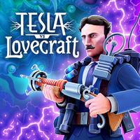Portada oficial de Tesla vs Lovecraft para Switch
