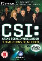 Portada oficial de de CSI: 3 Dimensions of Murder para PC