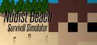 Portada oficial de de Nudist Beach Survival Simulator para PC