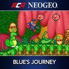 Portada oficial de de NeoGeo Blue's Journey para PS4