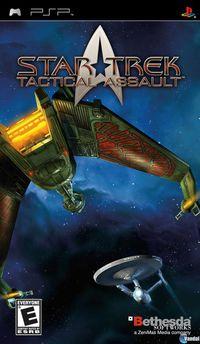 Portada oficial de Star Trek: Tactical Assault para PSP