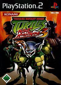 Portada oficial de Teenage Mutant Ninja Turtles 3 para PS2