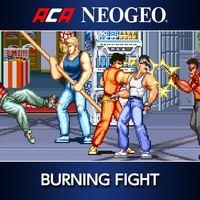 Portada oficial de NeoGeo Burning Fight para PS4
