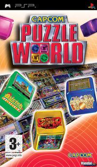 Portada oficial de Capcom Puzzle World para PSP