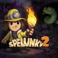 Portada oficial de Spelunky 2 para PS4