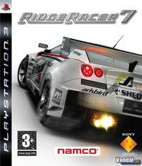 Portada oficial de Ridge Racer 7 para PS3