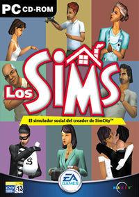 Portada oficial de Los Sims para PC