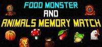 Portada oficial de Food Monster and Animals Memory Match para PC