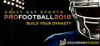 Portada oficial de Draft Day Sports: Pro Football 2018 para PC