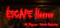 Portada oficial de VR_PlayRoom : Episode Beginning (Escape Room - Horror) para PC