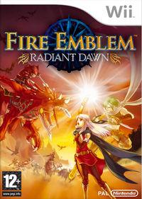 Portada oficial de Fire Emblem Radiant Dawn para Wii